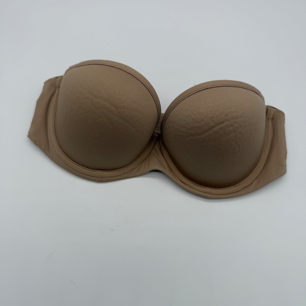 ThirdLove 24/7‎ Classic Strapless Bra Tan Beige Nude 32C